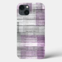 Tissu en bois noir gris violet blanc Ace Pr