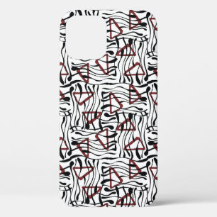 Case-Mate iPhone Case Tissu géométrique : Design Motif artistique.