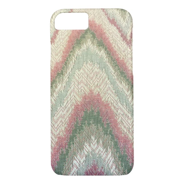 Coques Case-Mate iPhone Tissu ZigZag (Dos)