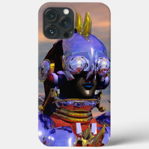 Case-Mate iPhone Case TITAN CYBORG PORTRAIT Blue Science Fiction, Scifi