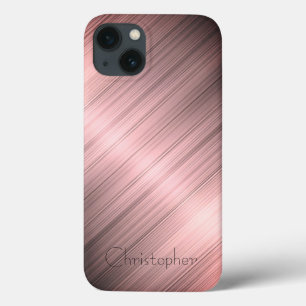 Case-Mate iPhone Case Titane bronze acier inoxydable Imprimer iphone 15