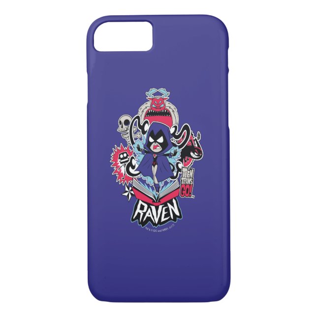 Coques Case-Mate iPhone Titans Ados, allez ! | Raven puissance démoniaque  (Dos)