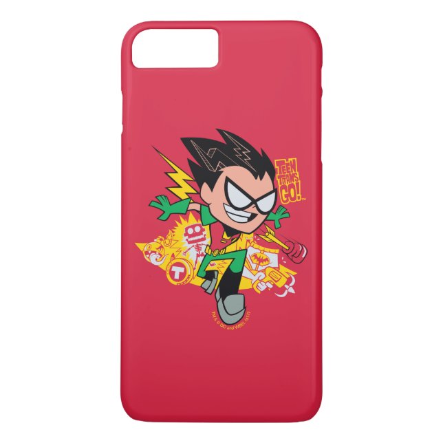 Coques Case-Mate iPhone Titans Ados, partez ! | Robin's Arsenal Graphic (Dos)
