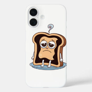 Coques iPhone 16 Toast brûlé avec crise existentielle