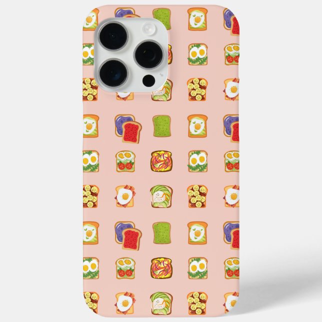 Coques Case-Mate iPhone Toast de brunch (Verso)
