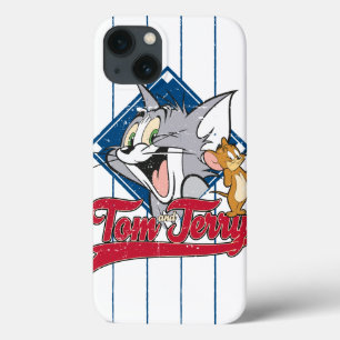iPhone 13 Coque Tom Et Jerry Tom Et Jerry Sur Le Diamant De Baseb