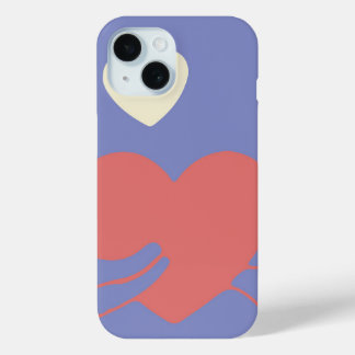 Coque Pour iPhone 15 Tombez Dans Mon Amour Mains Abstraites