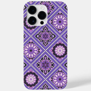 COQUE POUR POUR iPhone 14 PRO MAX TONS DE MOTIFS PURPLE MANDALA