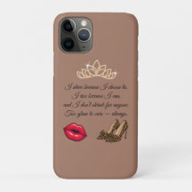 Too Glam To Care – Chic Quote