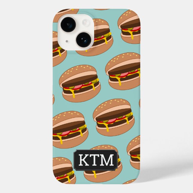 Coques Case-Mate iPhone Toon Hamburgers - Open Sesame Bun - ajouter les in (Verso)