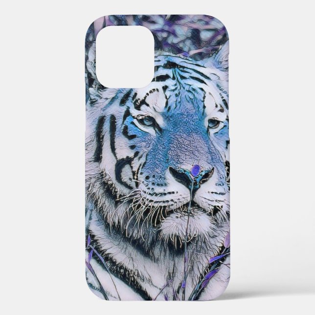 Coques Case-Mate iPhone Toony Tiger bleu (Verso)