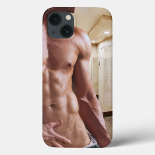 Case-Mate iPhone Case Torse d'homme musclé torse nu sixpack de SlipperyJ