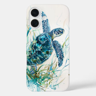 Coques iPhone 16 Tortue en mer