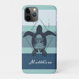 Case-Mate iPhone Case Tortue géométrique moderne Personnalisée