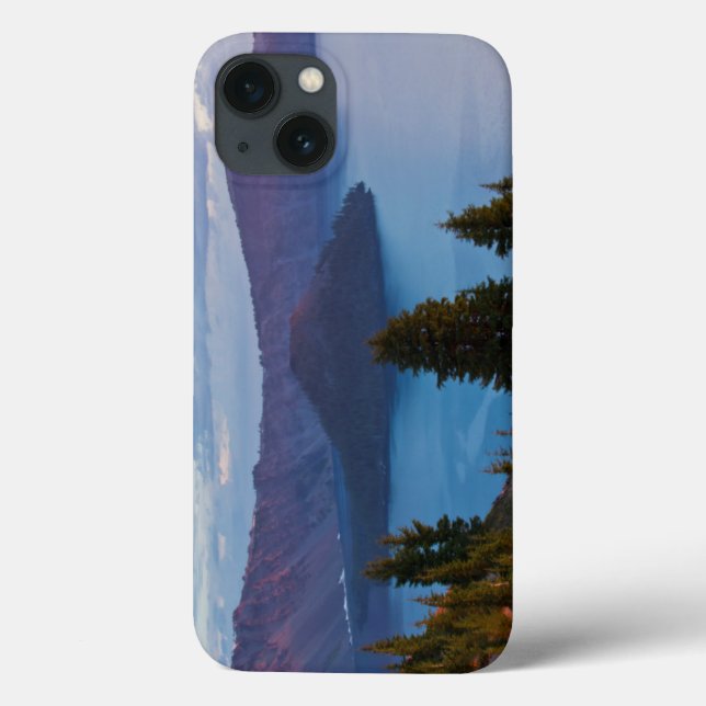 Coques Case-Mate iPhone Tôt le matin, lac Crater (Verso)