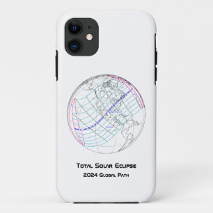 Case-Mate iPhone Case Total Solaire Eclipse 2024 Global Path