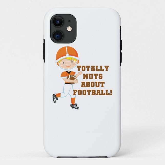 Coques Case-Mate iPhone Totalement Nuts au sujet du football (Dos)