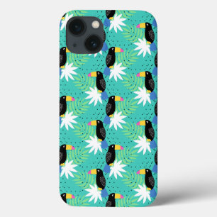 Case-Mate iPhone Case Toucans sur Turquoise