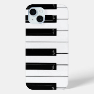 Coque iPhone 15 Mini Touches de clavier de piano