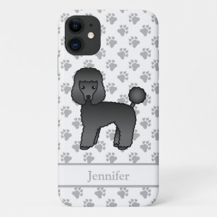 Case-Mate iPhone Case Toudou Caniche Noir Chien de Dessin Animé Mignon &