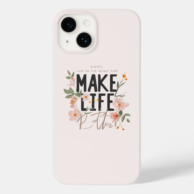 Coques Case-Mate iPhone Toujours regarder du côté lumineux (Verso)