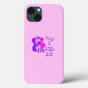 Case-Mate iPhone Case Toujours une reine abeille bébé rose
