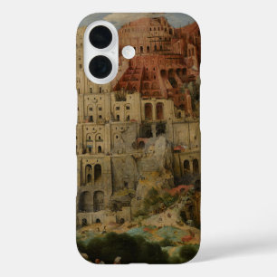Coques iPhone 16 Tour de Babel de Pierre Bruegel l'Ancien