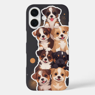 Coques iPhone 16 Tour des marionnettes - Art animal de compagnie mi