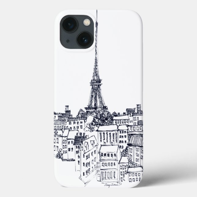 Coques Case-Mate iPhone Tour Eiffel (Verso)