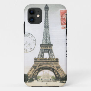 Case-Mate iPhone Case Tour Eiffel de cru de cas de l'iPhone 5