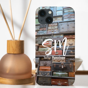 Case-Mate iPhone Case Tour Suitcase Vintage Monogramme Voyage photo