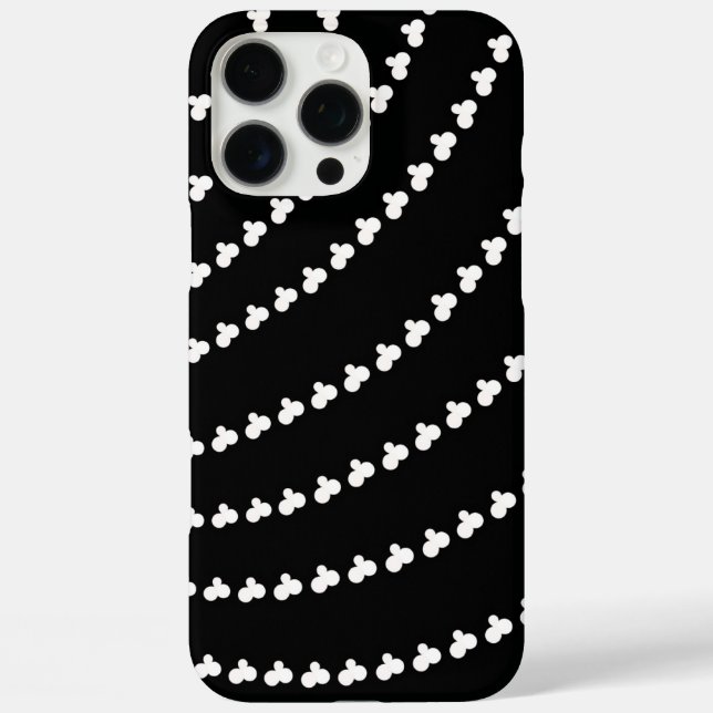 Coques Case-Mate iPhone Tourbillon Blanc (Verso)