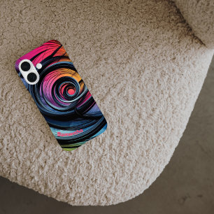 Coques iPhone 16 Tourbillon de Couleurs