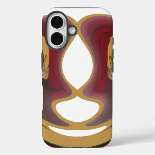 Coques iPhone 16 Tourbillon Tribal Maasai   Créateur Achempong