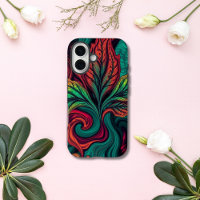 Tourbillon Tropical Feuille Abstraite