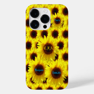 Coque Pour iPhone 14 Pro Tournesol à peine