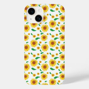 Coque Pour iPhone 14 Tournesol Abstrait