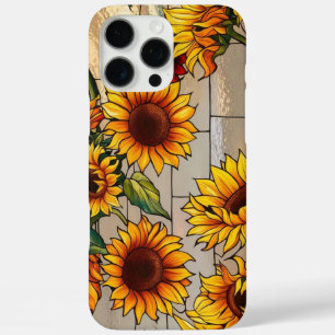 Coques iPhone 16 Pro Max Tournesol rustique