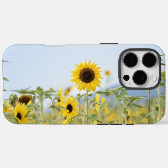 Coques Case-Mate iPhone Tournesols  (Verso (horizontal))