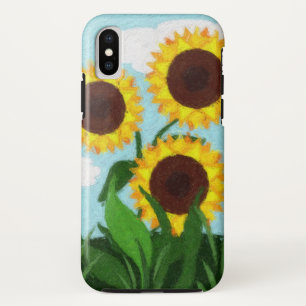 Coque iPhone X Tournesols