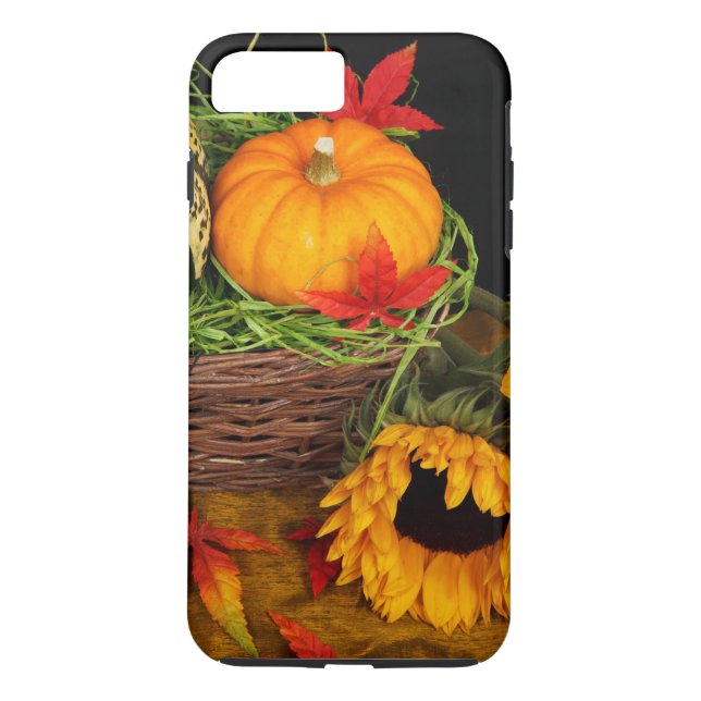 Coques Case-Mate iPhone Tournesols de récolte de chute (Dos)