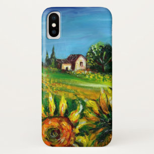 Case-Mate iPhone CASE TOURNESOLS ET CAMPAGNE EN TOUSCANIE