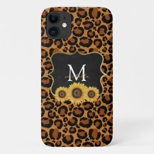 Case-Mate iPhone Case Tournesols et léopards personnalisés