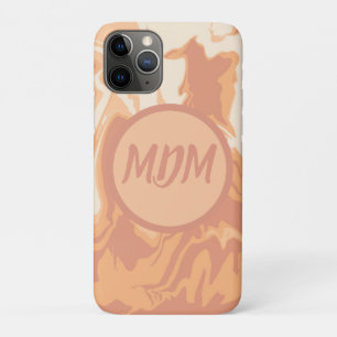 Case-Mate iPhone Case Tournures jolies pêche