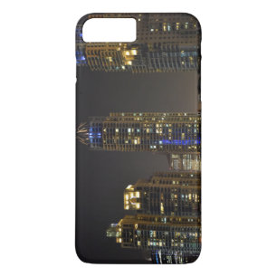 Coques Pour iPhone Tours dans la marina de Dubaï la nuit