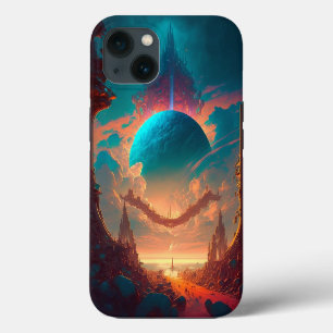 Case-Mate iPhone Case Tours surréalistes Planète Paysage visionnaire