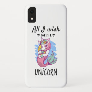 Case-Mate iPhone Case Tout ce que je souhaite est une licorne