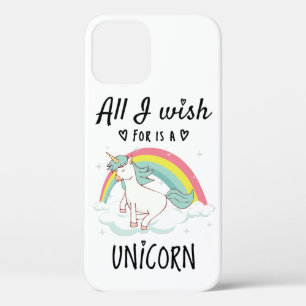 Case-Mate iPhone Case Tout ce que je souhaite est une licorne
