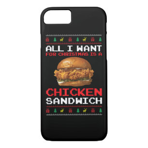 Case-Mate iPhone Case Tout Ce Que Je Veux Pour Noël Est Un Sandwich Au P