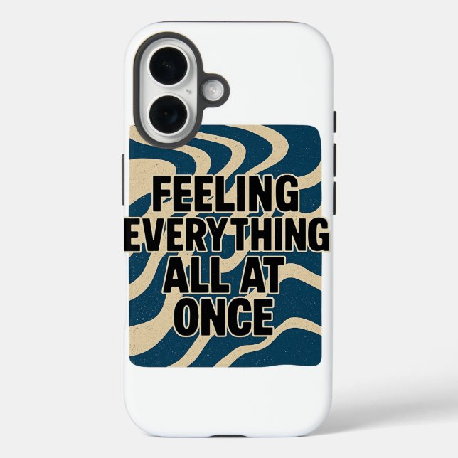 Coques Case-Mate iPhone Tout sentir à la fois - Téléphone (Verso)